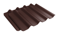 Минеральная черепица RIM ROOF 720х940х5,8 шоколад